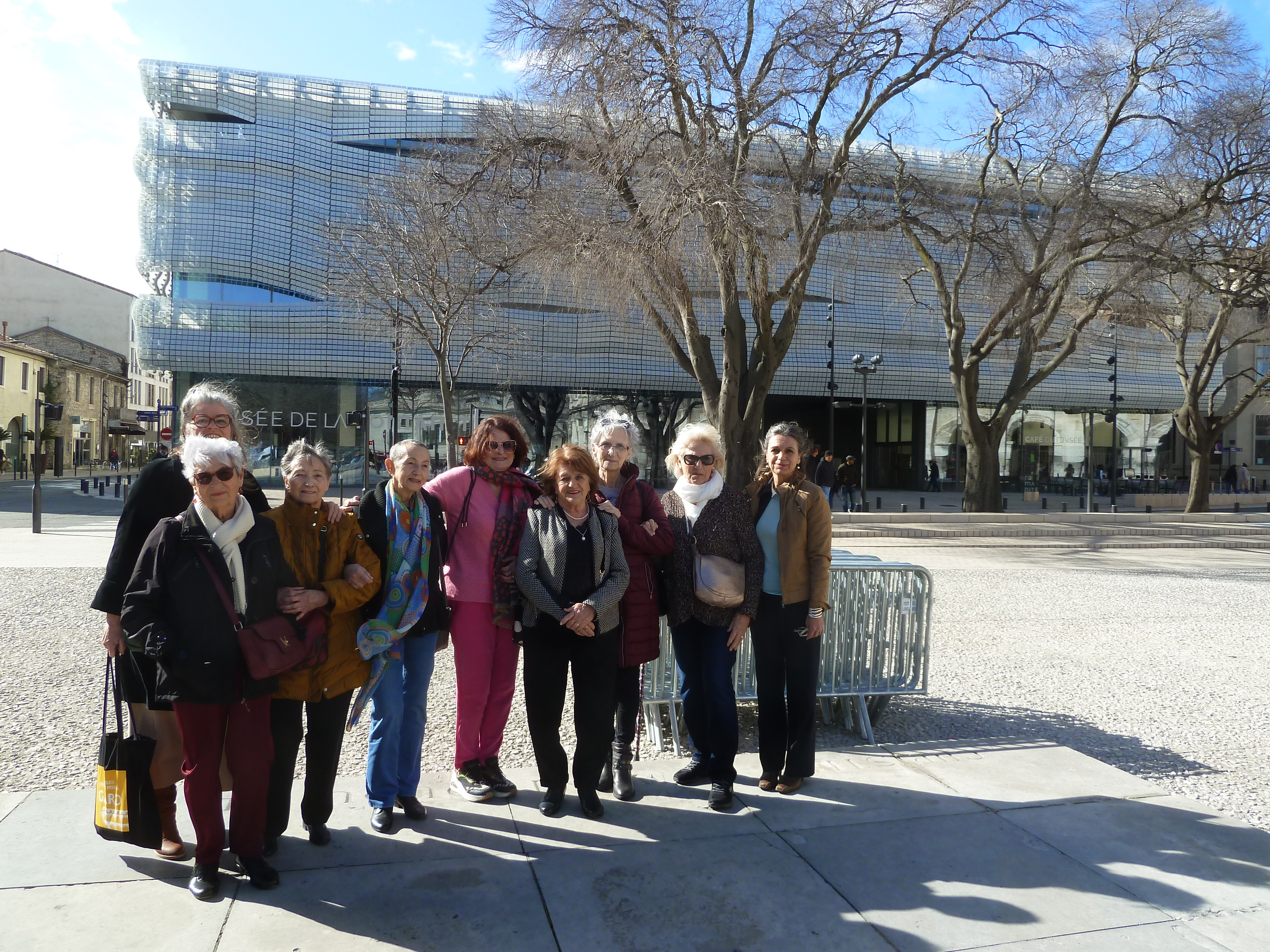 Sortie culturelle au musée de la Romanité et restauration à « la Table du 2 ».